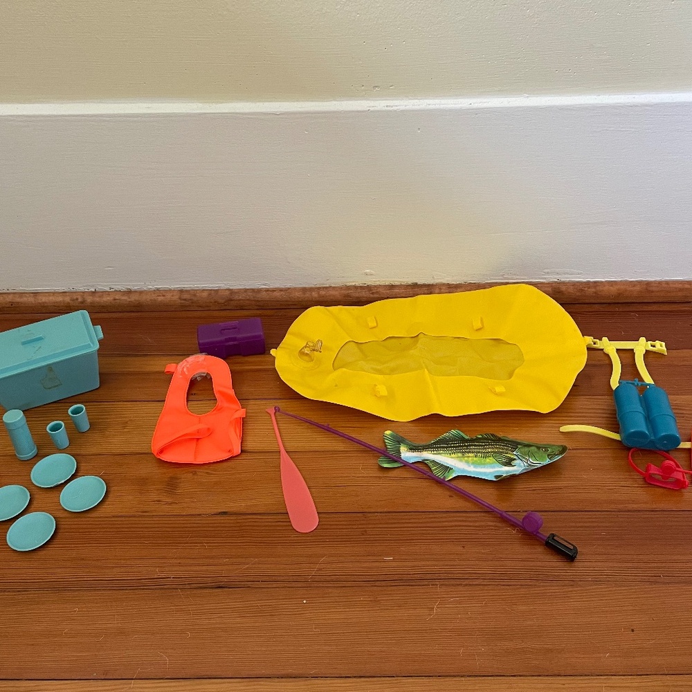 Vintage Barbie play pack water sports 1978